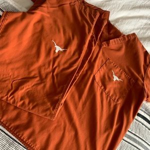 VGUC university of Texas longhorn scrub set